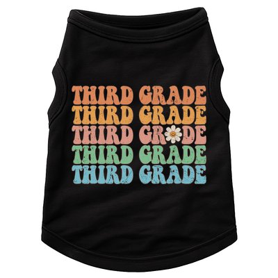 Third Grade Teacher Leopard Rainbow 3rd Grade Teacher Funny Meaningful Gift Doggie Tank