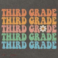 Third Grade Teacher Leopard Rainbow 3rd Grade Teacher Funny Meaningful Gift Cotton Canvas Backpack