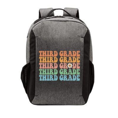 Third Grade Teacher Leopard Rainbow 3rd Grade Teacher Funny Meaningful Gift Vector Backpack