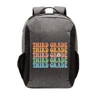 Third Grade Teacher Leopard Rainbow 3rd Grade Teacher Funny Meaningful Gift Vector Backpack