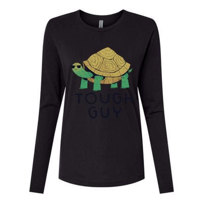 Tough Guy Womens Cotton Relaxed Long Sleeve T-Shirt