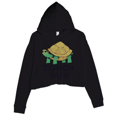 Tough Guy Crop Fleece Hoodie