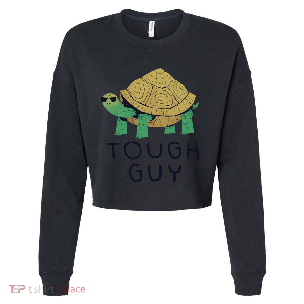 Tough Guy Cropped Pullover Crew