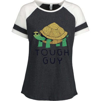 Tough Guy Enza Ladies Jersey Colorblock Tee