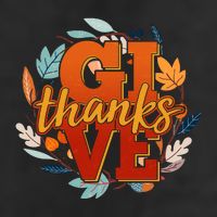 Thanksgiving Give Thanks Autumn Fall Wreath Cool Comfort Performance Bucket Hat