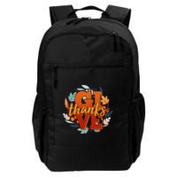 Thanksgiving Give Thanks Autumn Fall Wreath Backpack