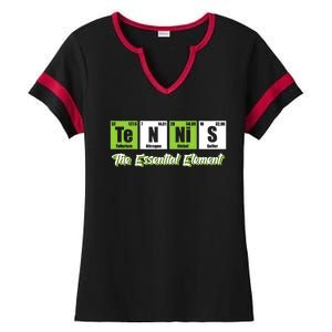 Tennis Gift The Essential Elet Funny Love Tennis Gift Ladies Halftime Notch Neck Tee