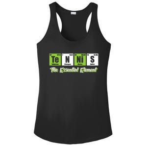 Tennis Gift The Essential Elet Funny Love Tennis Gift Ladies PosiCharge Competitor Racerback Tank