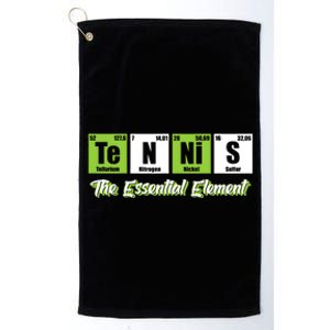 Tennis Gift The Essential Elet Funny Love Tennis Gift Platinum Collection Golf Towel