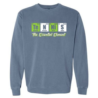 Tennis Gift The Essential Elet Funny Love Tennis Gift Garment-Dyed Sweatshirt