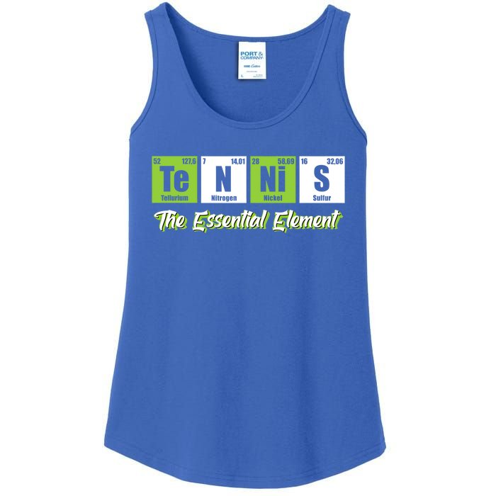 Tennis Gift The Essential Elet Funny Love Tennis Gift Ladies Essential Tank