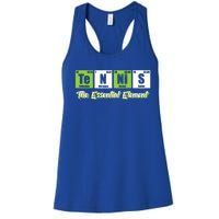 Tennis Gift The Essential Elet Funny Love Tennis Gift Women's Racerback Tank