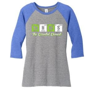 Tennis Gift The Essential Elet Funny Love Tennis Gift Women's Tri-Blend 3/4-Sleeve Raglan Shirt