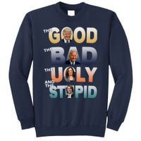 The Good Trump Bad Ugly And The Stupid, Bad Biden Sweatshirt