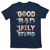 The Good Trump Bad Ugly And The Stupid, Bad Biden T-Shirt