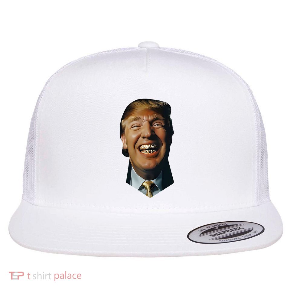 Trump Grill Teeth Flatbill Hat