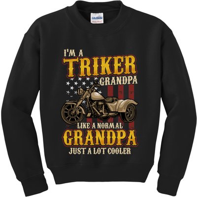 Triker Grandpa Trike Kids Sweatshirt
