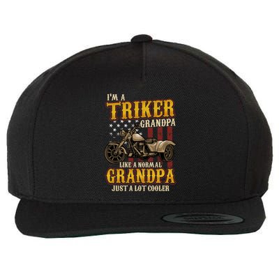 Triker Grandpa Trike Wool Snapback Cap