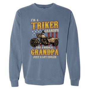 Triker Grandpa Trike Garment-Dyed Sweatshirt