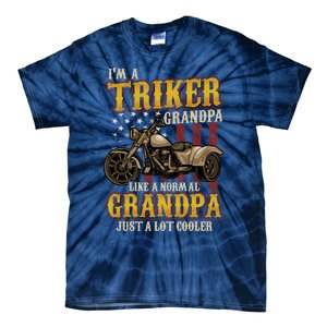 Triker Grandpa Trike Tie-Dye T-Shirt