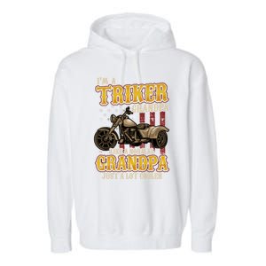 Triker Grandpa Trike Garment-Dyed Fleece Hoodie