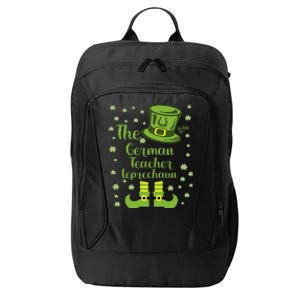 The German Teacher Leprechaun Group Matching St Patricks Day City Backpack