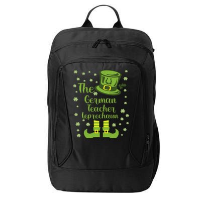 The German Teacher Leprechaun Group Matching St Patricks Day City Backpack