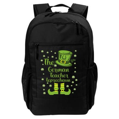 The German Teacher Leprechaun Group Matching St Patricks Day Daily Commute Backpack