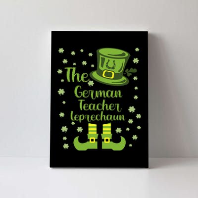 The German Teacher Leprechaun Group Matching St Patricks Day Canvas