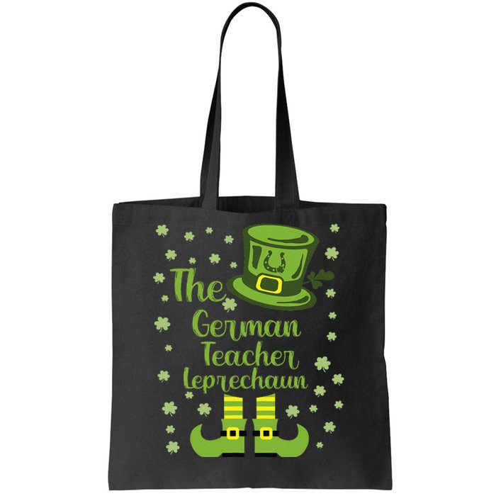 The German Teacher Leprechaun Group Matching St Patricks Day Tote Bag