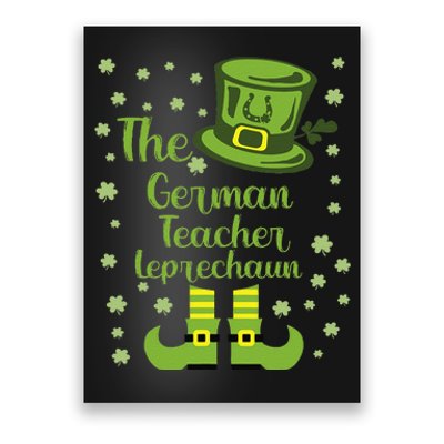 The German Teacher Leprechaun Group Matching St Patricks Day Poster