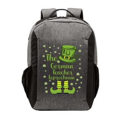 The German Teacher Leprechaun Group Matching St Patricks Day Vector Backpack