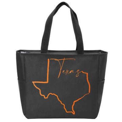 Texan Gifts Texas Texas Graphic S For Women. Men TX Zip Tote Bag