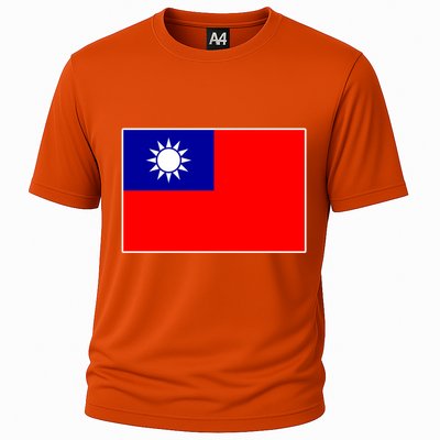 Taiwan Gift Taiwanese Tee Flag Souvenir Gift Cooling Performance Crew T-Shirt