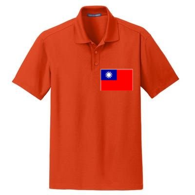 Taiwan Gift Taiwanese Tee Flag Souvenir Gift Dry Zone Grid Polo