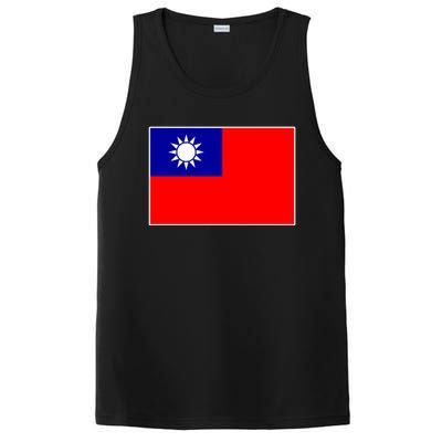 Taiwan Gift Taiwanese Tee Flag Souvenir Gift PosiCharge Competitor Tank