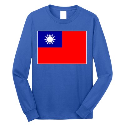 Taiwan Gift Taiwanese Tee Flag Souvenir Gift Long Sleeve Shirt