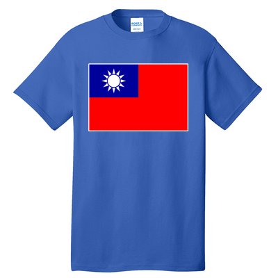 Taiwan Gift Taiwanese Tee Flag Souvenir Gift Tall T-Shirt