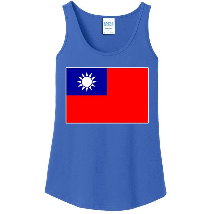 Taiwan Gift Taiwanese Tee Flag Souvenir Gift Ladies Essential Tank