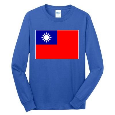 Taiwan Gift Taiwanese Tee Flag Souvenir Gift Tall Long Sleeve T-Shirt