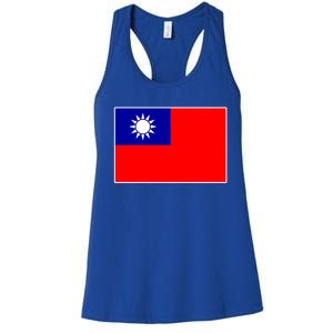 Taiwan Gift Taiwanese Tee Flag Souvenir Gift Women's Racerback Tank