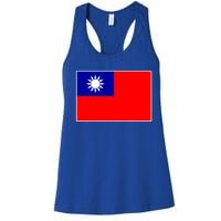 Taiwan Gift Taiwanese Tee Flag Souvenir Gift Women's Racerback Tank