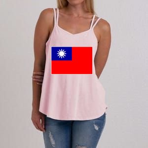 Taiwan Gift Taiwanese Tee Flag Souvenir Gift Women's Strappy Tank