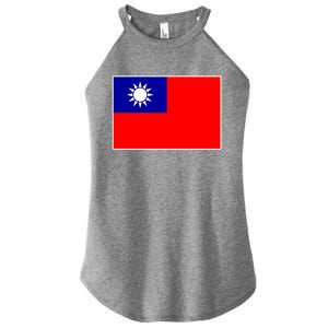 Taiwan Gift Taiwanese Tee Flag Souvenir Gift Women's Perfect Tri Rocker Tank