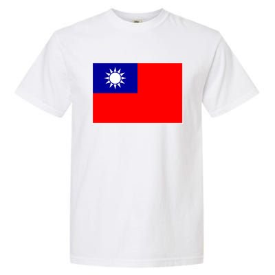 Taiwan Gift Taiwanese Tee Flag Souvenir Gift Garment-Dyed Heavyweight T-Shirt