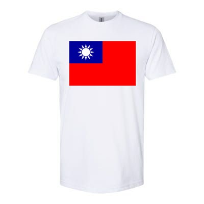 Taiwan Gift Taiwanese Tee Flag Souvenir Gift Softstyle CVC T-Shirt