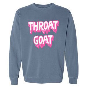 Throat Goat Garment-Dyed Sweatshirt