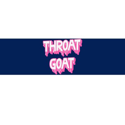 Throat Goat Bumper Sticker