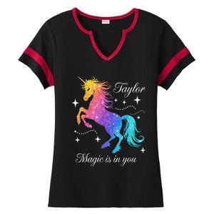 Taylor Gift Taylor Ladies Halftime Notch Neck Tee