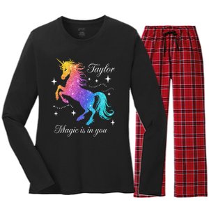 Taylor Gift Taylor Women's Long Sleeve Flannel Pajama Set 